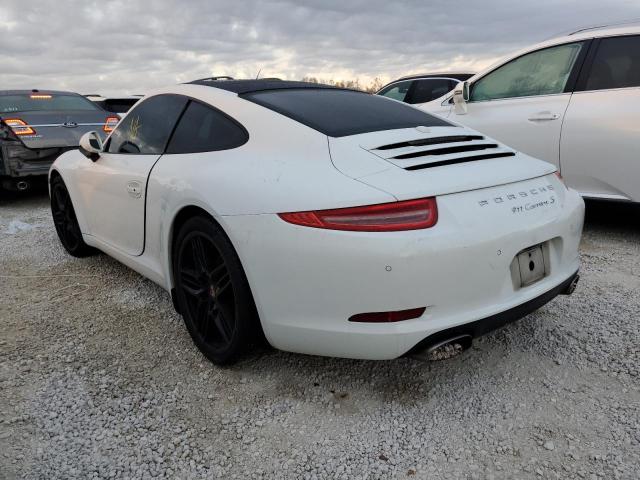Photo 3 from auction – 2015 PORSCHE 911 CARRER with VIN WP0AA2A91FS106903