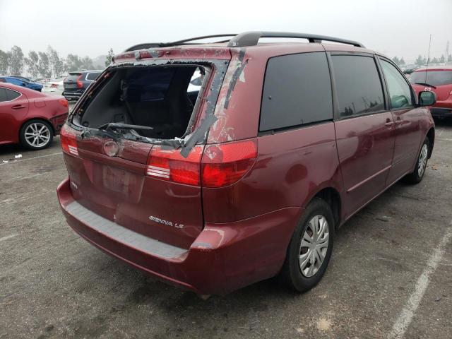 Photo 4 from auction – 2004 TOYOTA SIENNA CE with VIN 5TDZA23C44S146684