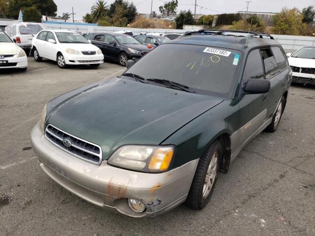 Photo 2 from auction – 2000 SUBARU LEGACY OUT with VIN 4S3BH6655Y7601219
