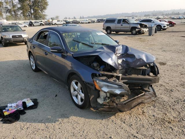 VOLKSWAGEN PASSAT SE 2013 with VIN 1VWBP7A32DC096530 - Photo from auction
