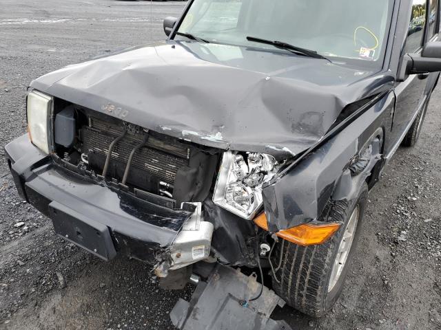 Photo 9 from auction – 2008 JEEP COMMANDER with VIN 1J8HG58N28C205799