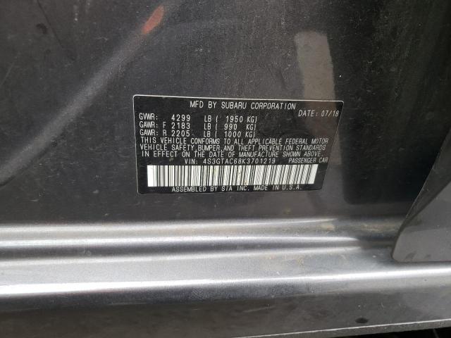 Photo 10 from auction – 2019 SUBARU IMPREZA PR with VIN 4S3GTAC68K3701219