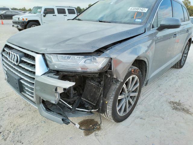 Photo 9 from auction – 2017 AUDI Q7 PREMIUM with VIN WA1LAAF75HD034258