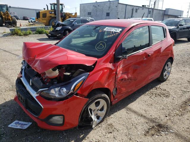 Photo 2 from auction – 2020 CHEVROLET SPARK LS with VIN KL8CB6SA7LC410032
