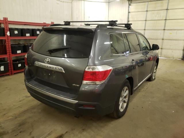 Photo 4 from auction – 2013 TOYOTA HIGHLANDER with VIN 5TDBK3EH8DS241620