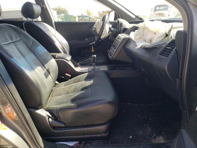 Photo 5 from auction – 2005 NISSAN MURANO SL with VIN JN8AZ08W45W403541