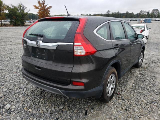Photo 4 from auction – 2015 HONDA CR-V LX with VIN 5J6RM3H37FL020730