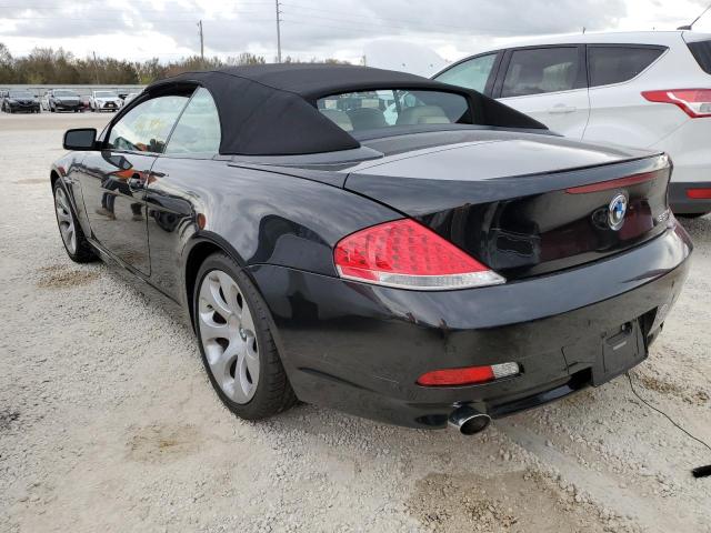 Photo 3 from auction – 2006 BMW 650 I with VIN WBAEK134X6CN76980