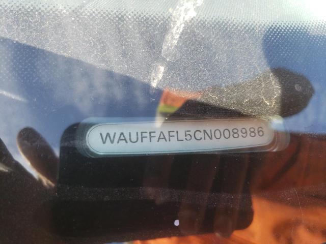 Photo 9 from auction – 2012 AUDI A4 PREMIUM with VIN WAUFFAFL5CN008986