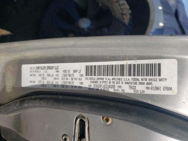Photo 10 from auction – 2012 DODGE RAM 2500 L with VIN 3C6UD5FLXCG185265
