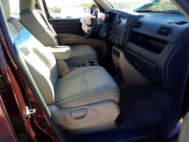 Photo 5 from auction – 2009 HONDA RIDGELINE with VIN 5FPYK16289B102924