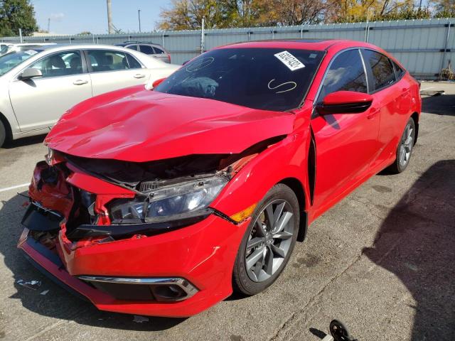 Photo 2 from auction – 2019 HONDA CIVIC EXL with VIN 2HGFC1F79KH650523
