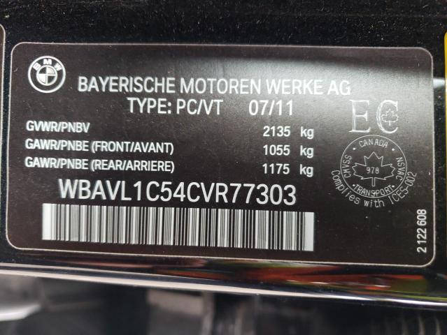 Photo 10 from auction – 2012 BMW X1 XDRIVE2 with VIN WBAVL1C54CVR77303