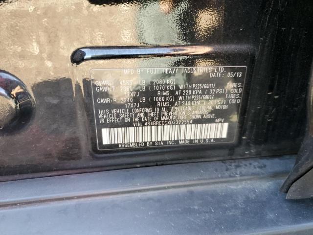 Photo 10 from auction – 2013 SUBARU OUTBACK 2. with VIN 4S4BRCCCXD3322554