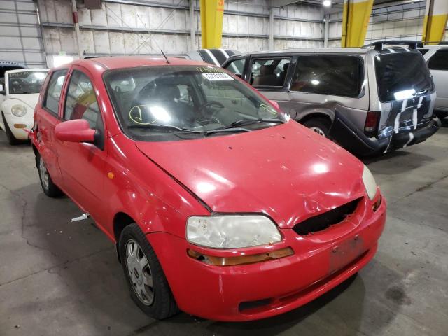 CHEVROLET AVEO LS 2004 with VIN KL1TJ62644B136308 - Photo from auction