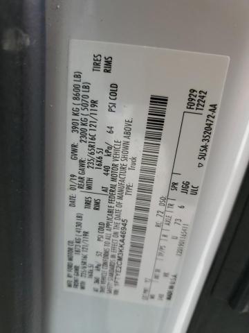 Photo 10 from auction – 2019 FORD TRANSIT CO with VIN 1FTYE2CM3KKA46945