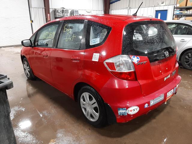Photo 3 from auction – 2010 HONDA FIT with VIN JHMGE8H2XAC014314