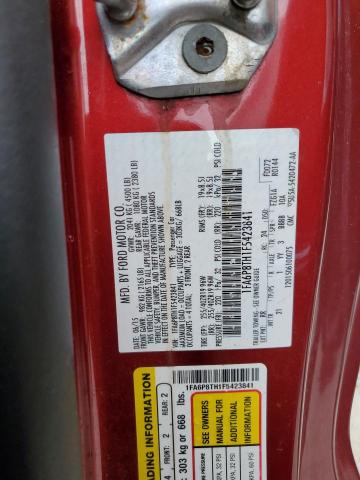 Photo 10 from auction – 2015 FORD MUSTANG with VIN 1FA6P8TH1F5423841
