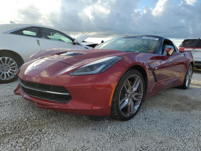 Photo 2 from auction – 2015 CHEVROLET CORVETTE S with VIN 1G1YM2D70F5104289