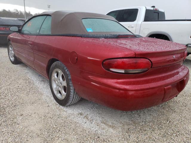 Photo 3 from auction – 2000 CHRYSLER SEBRING JX with VIN 3C3EL55HXYT259672