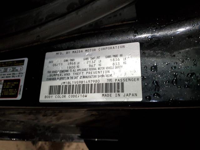 Photo 10 from auction – 2011 MAZDA 3 I with VIN JM1BL1VG9B1497980