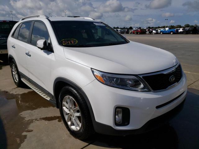 KIA SORENTO LX 2014 with VIN 5XYKT3A65EG478274 - Photo from auction