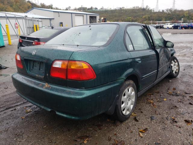 Photo 4 from auction – 2000 HONDA CIVIC BASE with VIN 2HGEJ6616YH588632