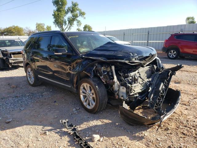 FORD EXPLORER X 2018 with VIN 1FM5K7D8XJGA97575 - Photo from auction