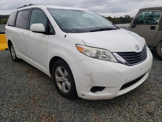 TOYOTA SIENNA LE 2011 with VIN 5TDKK3DC8BS124588 - Photo from auction