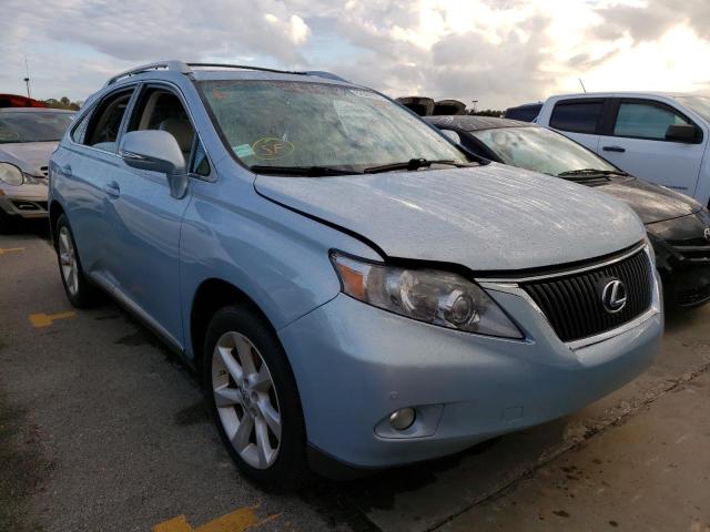 LEXUS RX 350 2010 with VIN 2T2ZK1BA7AC039118 - Photo from auction