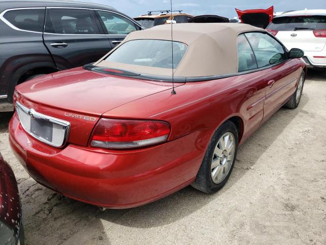 Photo 4 from auction – 2004 CHRYSLER SEBRING LI with VIN 1C3EL65R34N335919