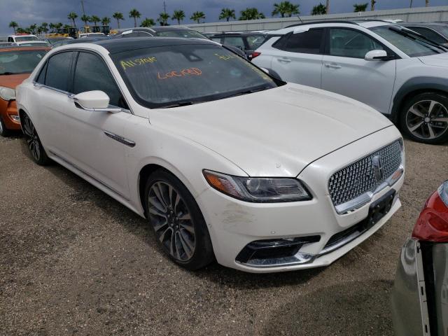 Photo 1 from auction – 2017 LINCOLN CONTINENTA with VIN 1LN6L9NC4H5629747