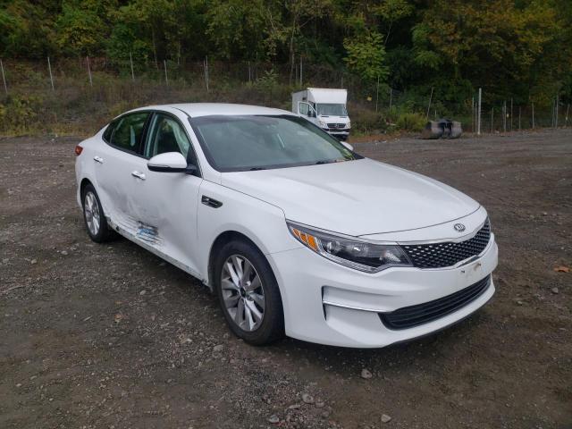 KIA OPTIMA EX 2018 with VIN 5XXGU4L33JG238201 - Photo from auction