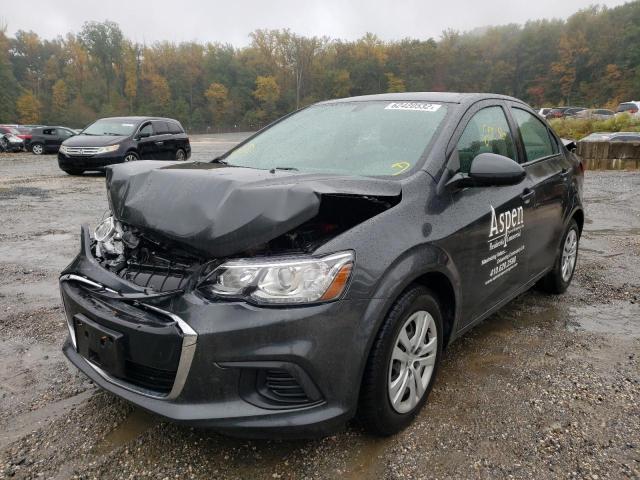 Photo 2 from auction – 2017 CHEVROLET SONIC LS with VIN 1G1JB5SG4H4140314