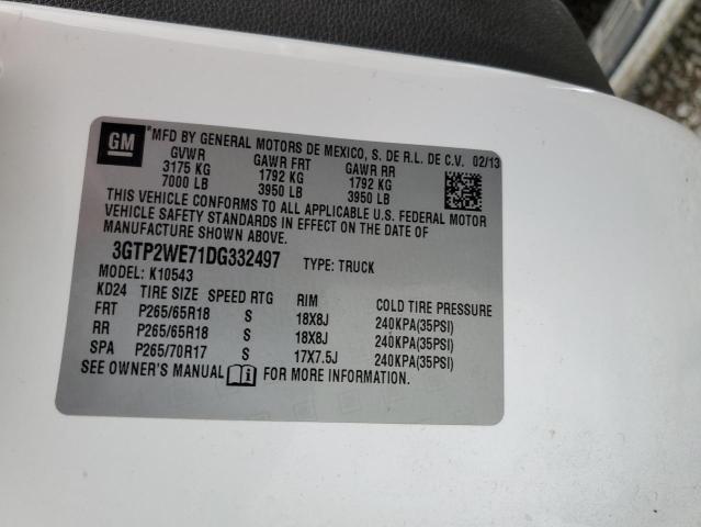 Photo 10 from auction – 2013 GMC SIERRA K15 with VIN 3GTP2WE71DG332497