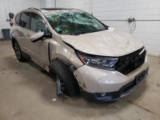 Photo 1 from auction – 2017 HONDA CR-V EX with VIN 5J6RW2H51HL037340