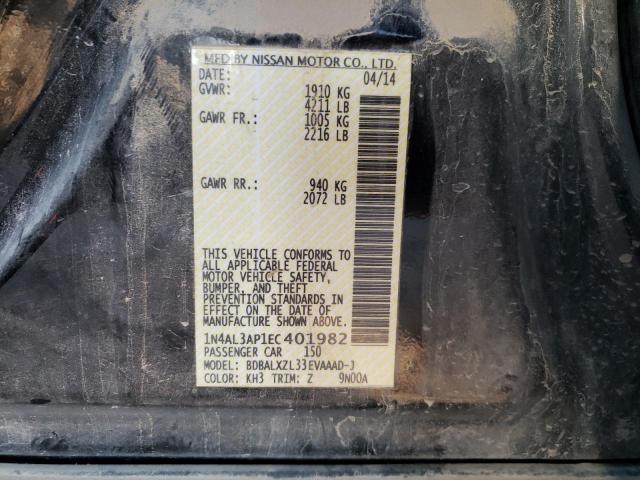 Photo 10 from auction – 2014 NISSAN ALTIMA 2.5 with VIN 1N4AL3AP1EC401982