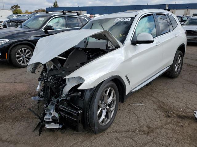 Photo 2 from auction – 2022 BMW X3 XDRIVE3 with VIN 5UX53DP07N9M35898