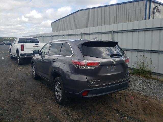 Photo 3 from auction – 2015 TOYOTA HIGHLANDER with VIN 5TDKKRFH1FS102918
