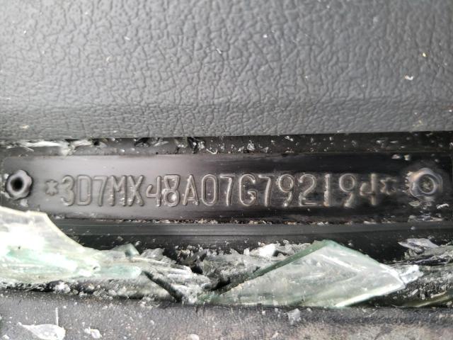 Photo 10 from auction – 2007 DODGE RAM 3500 S with VIN 3D7MX48A07G792194