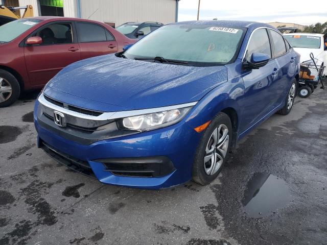 Photo 2 from auction – 2018 HONDA CIVIC LX with VIN 19XFC2F56JE031083