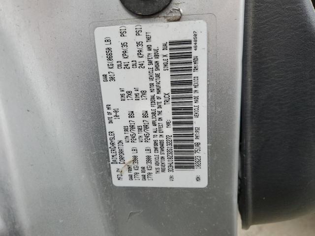 Photo 10 from auction – 2002 DODGE RAM 1500 with VIN 3D3HU18Z32G132272