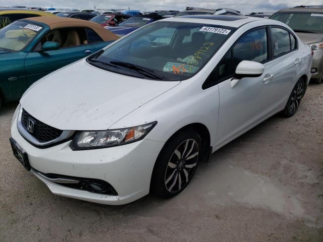 Photo 2 from auction – 2015 HONDA CIVIC EXL with VIN 19XFB2F95FE043271