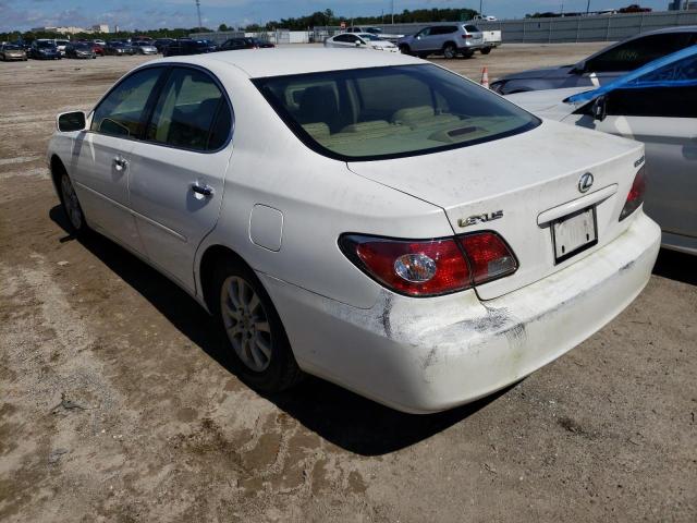Photo 3 from auction – 2004 LEXUS ES 330 with VIN JTHBA30G745025263