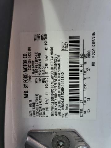Photo 10 from auction – 2019 FORD TRANSIT CO with VIN NM0LS6E25K1413840