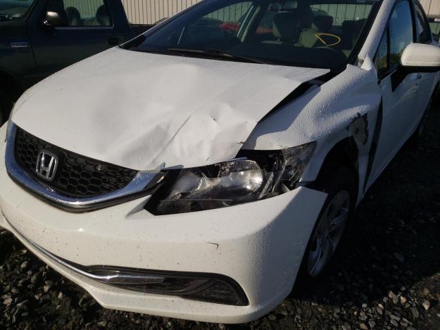 Photo 9 from auction – 2015 HONDA CIVIC LX with VIN 19XFB2F50FE086090