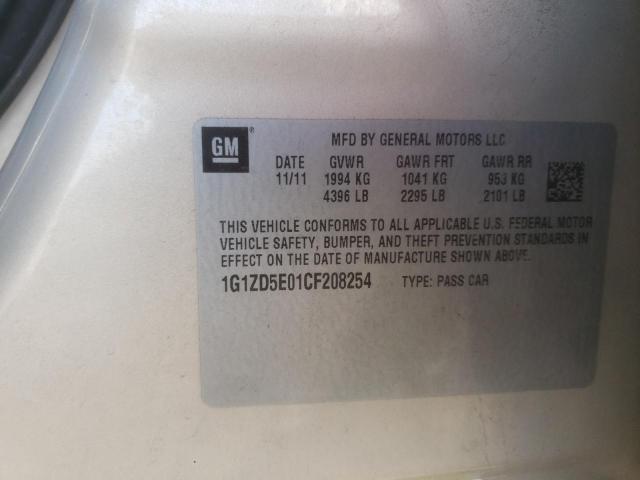 Photo 10 from auction – 2012 CHEVROLET MALIBU 2LT with VIN 1G1ZD5E01CF208254