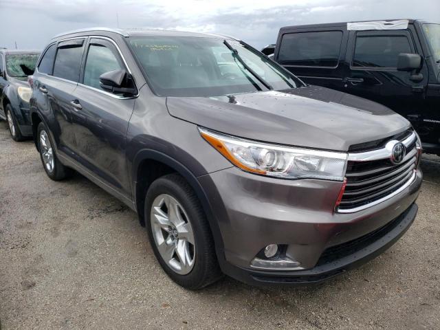 TOYOTA HIGHLANDER 2016 with VIN 5TDYKRFH4GS151817 - Photo from auction