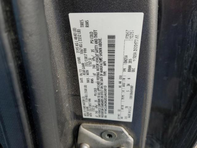 Photo 10 from auction – 2014 FORD ESCAPE SE with VIN 1FMCU9G92EUA03813