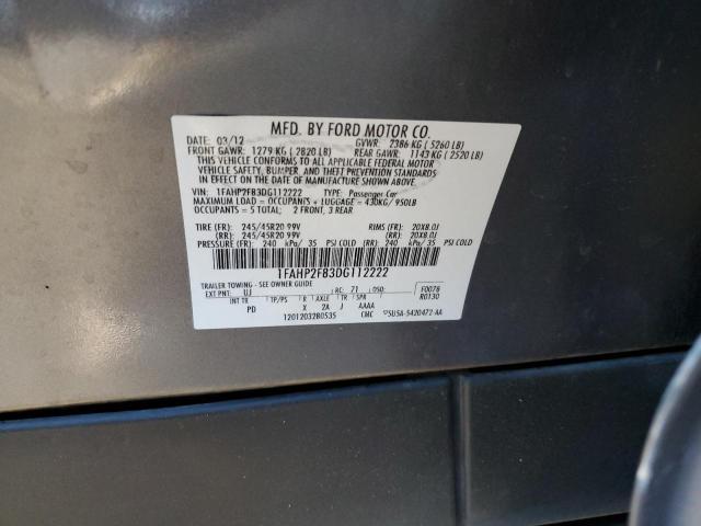 Photo 10 from auction – 2013 FORD TAURUS LIM with VIN 1FAHP2F83DG112222